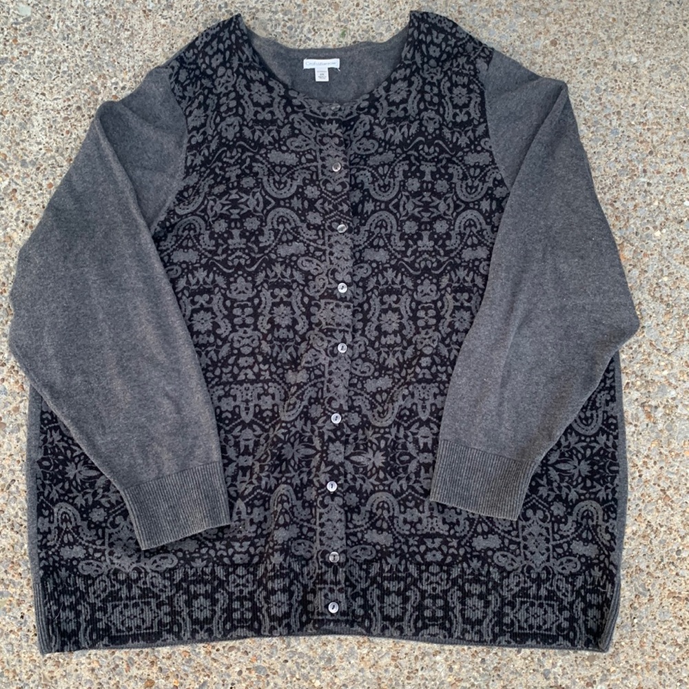Croft & Barrow 3X cardigan sweater